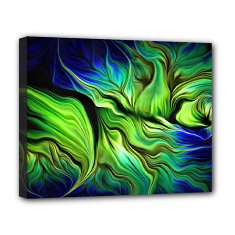 Fractal Art Pattern Abstract Fantasy Digital Deluxe Canvas 20  x 16  (Stretched) from ArtsNow.com