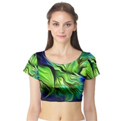 Short Sleeve Crop Top 