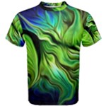 Fractal Art Pattern Abstract Fantasy Digital Men s Cotton Tee