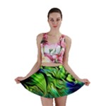 Fractal Art Pattern Abstract Fantasy Digital Mini Skirt