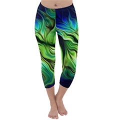 Capri Winter Leggings  Front