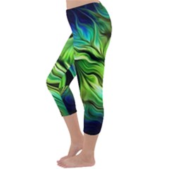 Capri Winter Leggings  Back