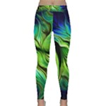 Fractal Art Pattern Abstract Fantasy Digital Classic Yoga Leggings