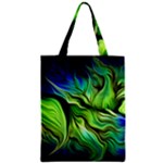 Fractal Art Pattern Abstract Fantasy Digital Zipper Classic Tote Bag