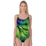 Fractal Art Pattern Abstract Fantasy Digital Camisole Leotard 