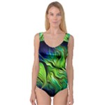 Fractal Art Pattern Abstract Fantasy Digital Princess Tank Leotard 