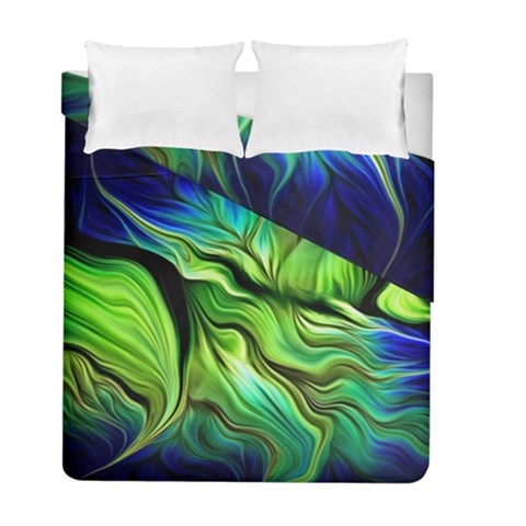 Fractal Art Pattern Abstract Fantasy Digital Duvet Cover Double Side (Full/ Double Size) from ArtsNow.com