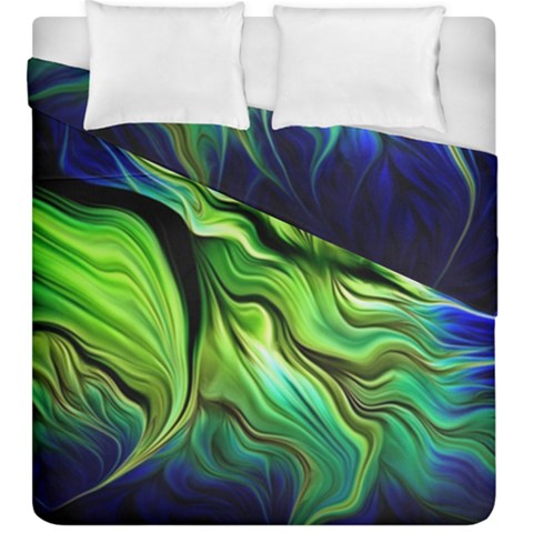 Fractal Art Pattern Abstract Fantasy Digital Duvet Cover Double Side (King Size) from ArtsNow.com