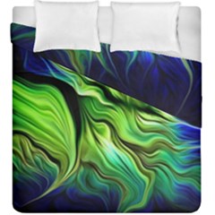 Fractal Art Pattern Abstract Fantasy Digital Duvet Cover Double Side (King Size) from ArtsNow.com