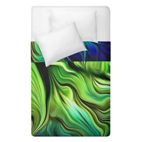 Fractal Art Pattern Abstract Fantasy Digital Duvet Cover Double Side (Single Size) from ArtsNow.com