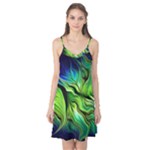 Fractal Art Pattern Abstract Fantasy Digital Camis Nightgown 