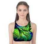 Fractal Art Pattern Abstract Fantasy Digital Tank Bikini Top