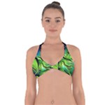 Fractal Art Pattern Abstract Fantasy Digital Halter Neck Bikini Top