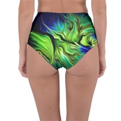 Reversible High-Waist Bikini Bottoms 