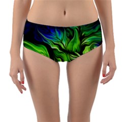 Reversible Mid-Waist Bikini Bottoms 