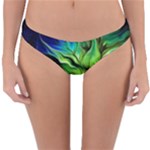 Fractal Art Pattern Abstract Fantasy Digital Reversible Hipster Bikini Bottoms