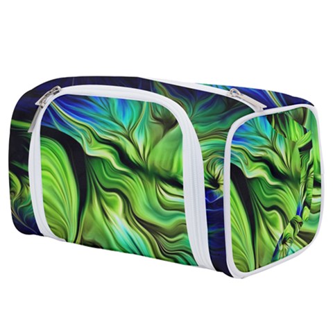 Fractal Art Pattern Abstract Fantasy Digital Toiletries Pouch from ArtsNow.com