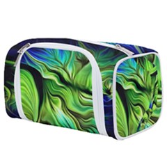 Fractal Art Pattern Abstract Fantasy Digital Toiletries Pouch from ArtsNow.com