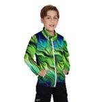 Fractal Art Pattern Abstract Fantasy Digital Kids  Windbreaker