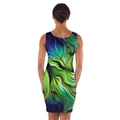 Wrap Front Bodycon Dress 