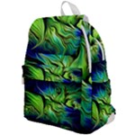 Fractal Art Pattern Abstract Fantasy Digital Top Flap Backpack