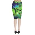 Midi Wrap Pencil Skirt 