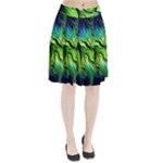 Fractal Art Pattern Abstract Fantasy Digital Pleated Skirt