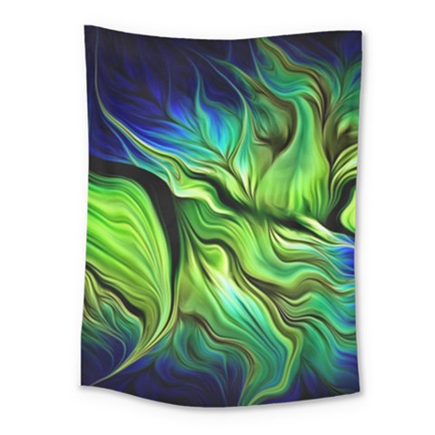 Fractal Art Pattern Abstract Fantasy Digital Medium Tapestry from ArtsNow.com