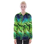 Fractal Art Pattern Abstract Fantasy Digital Womens Long Sleeve Shirt