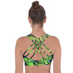 Cross String Back Sports Bra 