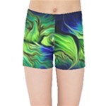 Fractal Art Pattern Abstract Fantasy Digital Kids  Sports Shorts