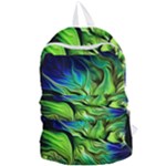 Fractal Art Pattern Abstract Fantasy Digital Foldable Lightweight Backpack