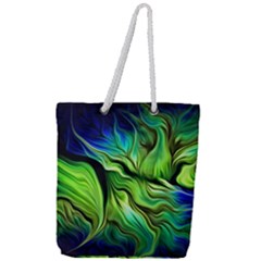 Full Print Rope Handle Tote (Large) 