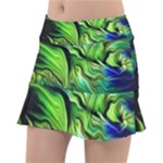 Fractal Art Pattern Abstract Fantasy Digital Classic Tennis Skirt