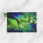 Fractal Art Pattern Abstract Fantasy Digital Canvas Cosmetic Bag (Medium)