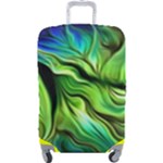 Fractal Art Pattern Abstract Fantasy Digital Luggage Cover (Large)