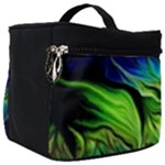 Fractal Art Pattern Abstract Fantasy Digital Make Up Travel Bag (Big)