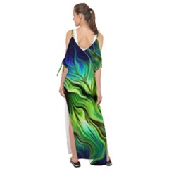 Maxi Chiffon Cover Up Dress 