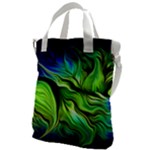 Fractal Art Pattern Abstract Fantasy Digital Canvas Messenger Bag