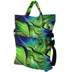 Fold Over Handle Tote Bag 