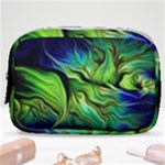 Fractal Art Pattern Abstract Fantasy Digital Make Up Pouch (Small)