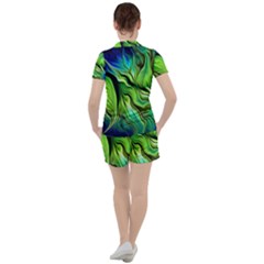 Women s Mesh T-Shirt and Shorts Set 