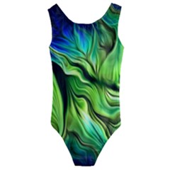 Kids  Cut-Out Back One Piece Swimsuit 