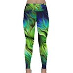 Fractal Art Pattern Abstract Fantasy Digital Lightweight Velour Classic Yoga Leggings