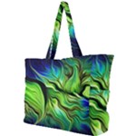 Fractal Art Pattern Abstract Fantasy Digital Simple Shoulder Bag