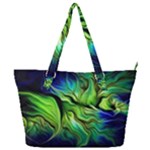 Fractal Art Pattern Abstract Fantasy Digital Full Print Shoulder Bag