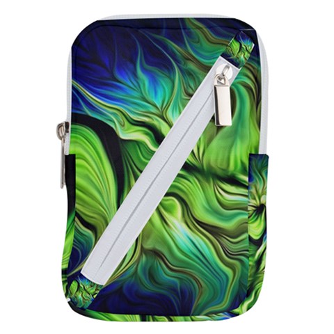 Fractal Art Pattern Abstract Fantasy Digital Belt Pouch Bag (Small) from ArtsNow.com
