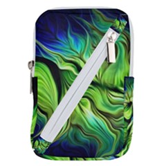 Fractal Art Pattern Abstract Fantasy Digital Belt Pouch Bag (Small) from ArtsNow.com