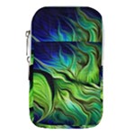 Fractal Art Pattern Abstract Fantasy Digital Waist Pouch (Large)