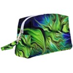 Fractal Art Pattern Abstract Fantasy Digital Wristlet Pouch Bag (Large)